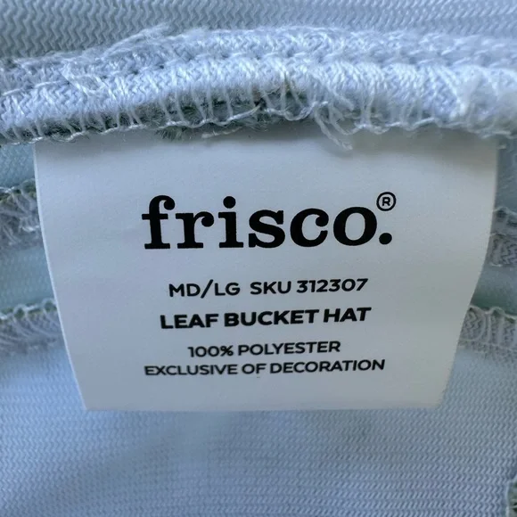 Fresco Dog & Cat Bucket Hat Palm Leaf  Short Brimmed Medium/Large - Picture 11 of 11